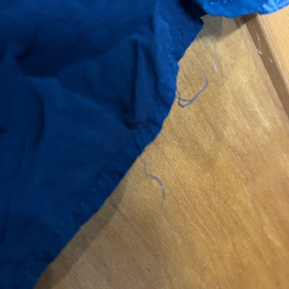 Knox rose crop navy off shoulder top XL pre loved - Picture 3 of 6